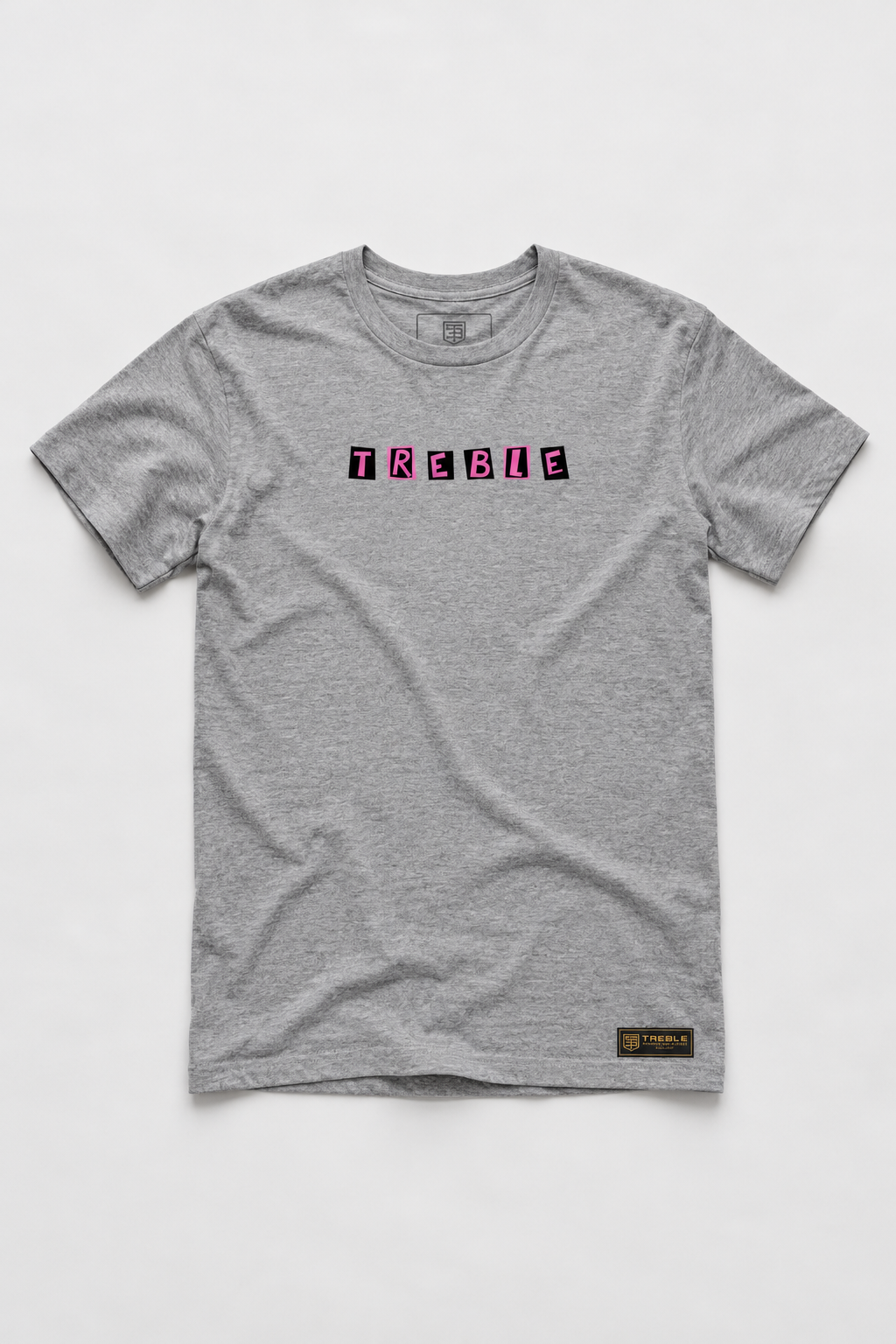 Let The Kids Play Premium Graphic Tee, photographed flat lay view 5