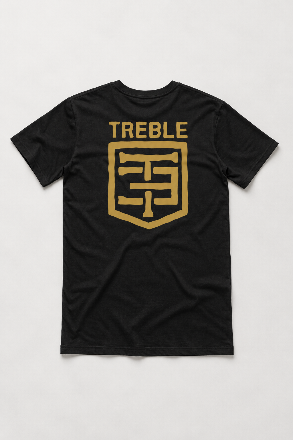 Sketched Premium Graphic Tee, photographed flat lay view 7