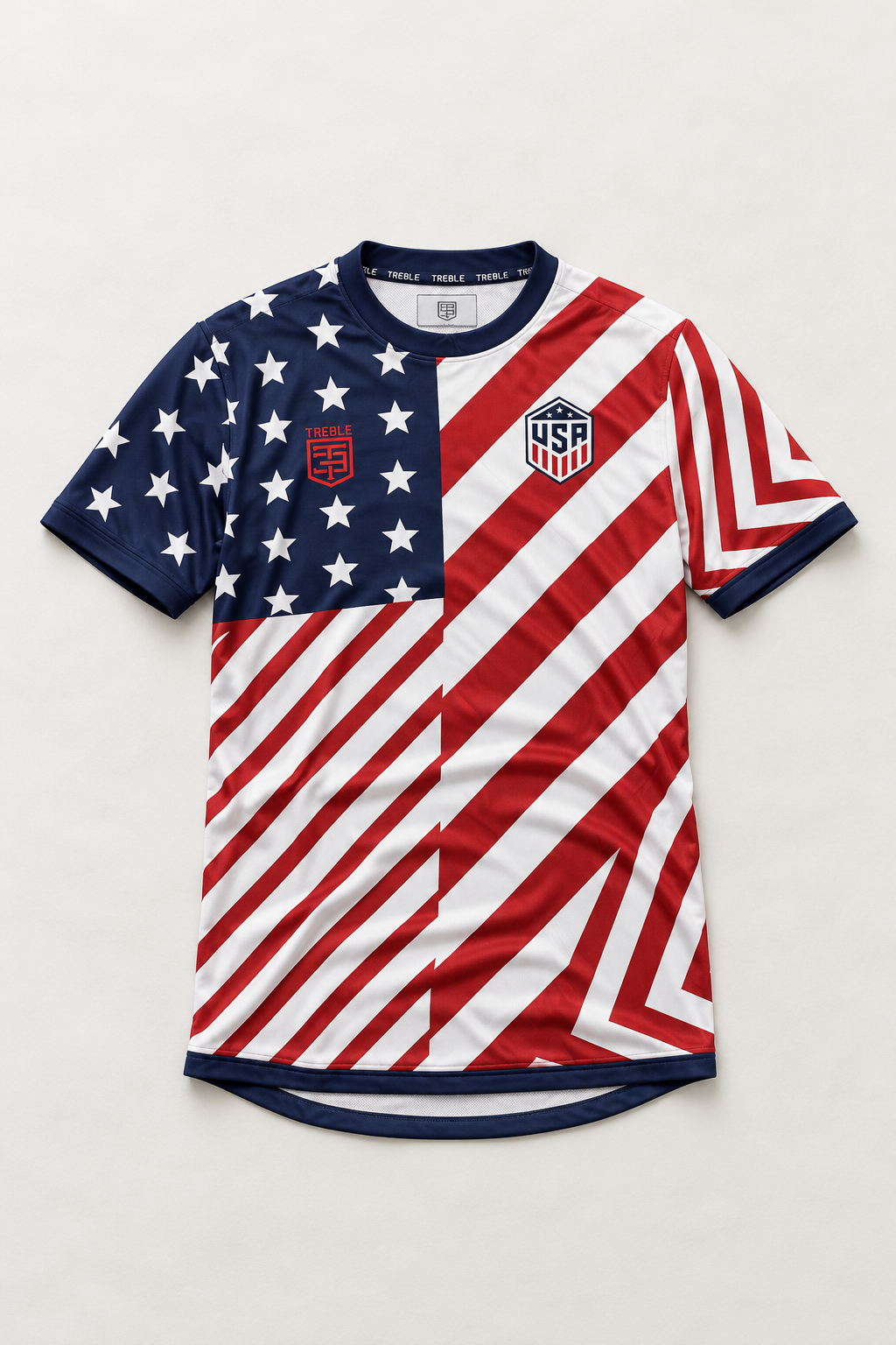 UNITED STRIPES, photographed flat lay view 1