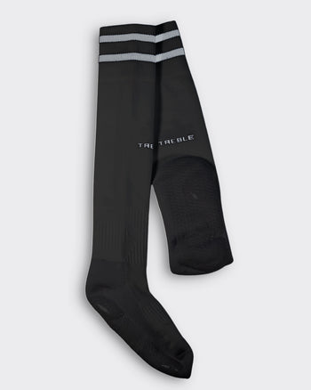 Park Knee High Grip Socks - Team Black and White