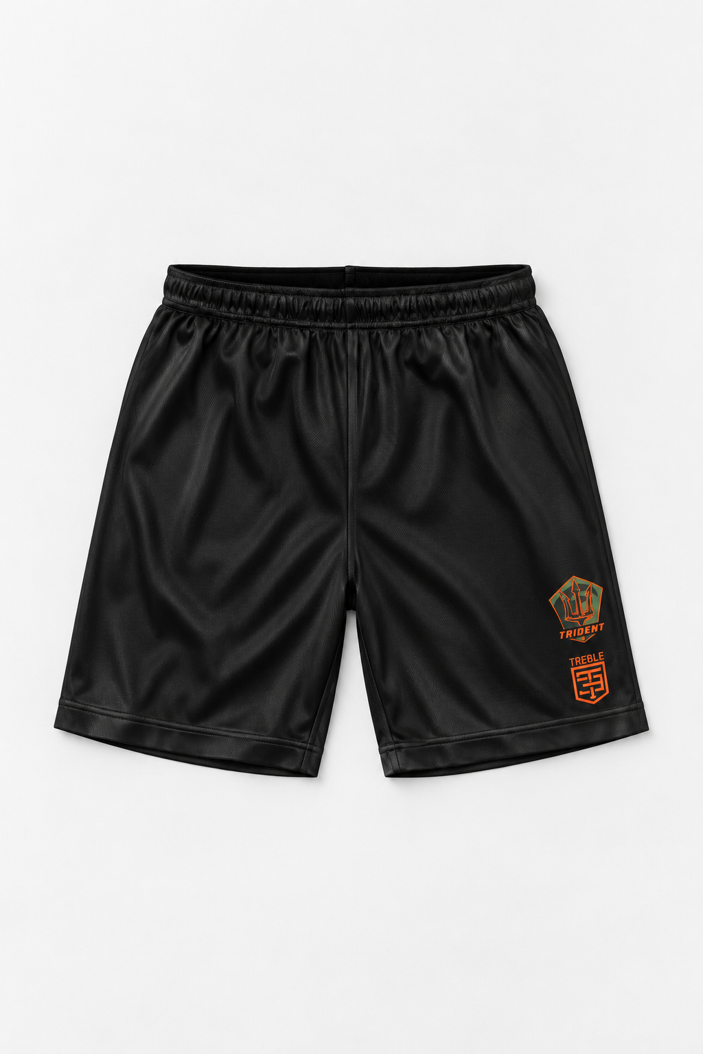 trident shorts front portrait product photograph