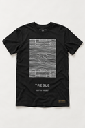 Treble Division Premium Graphic Tee, natural flat lay view 1