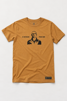 No Apologies Premium Graphic Tee, natural flat lay view 2