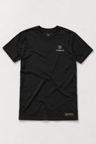 Stacked Premium Graphic Tee, natural flat lay view 1