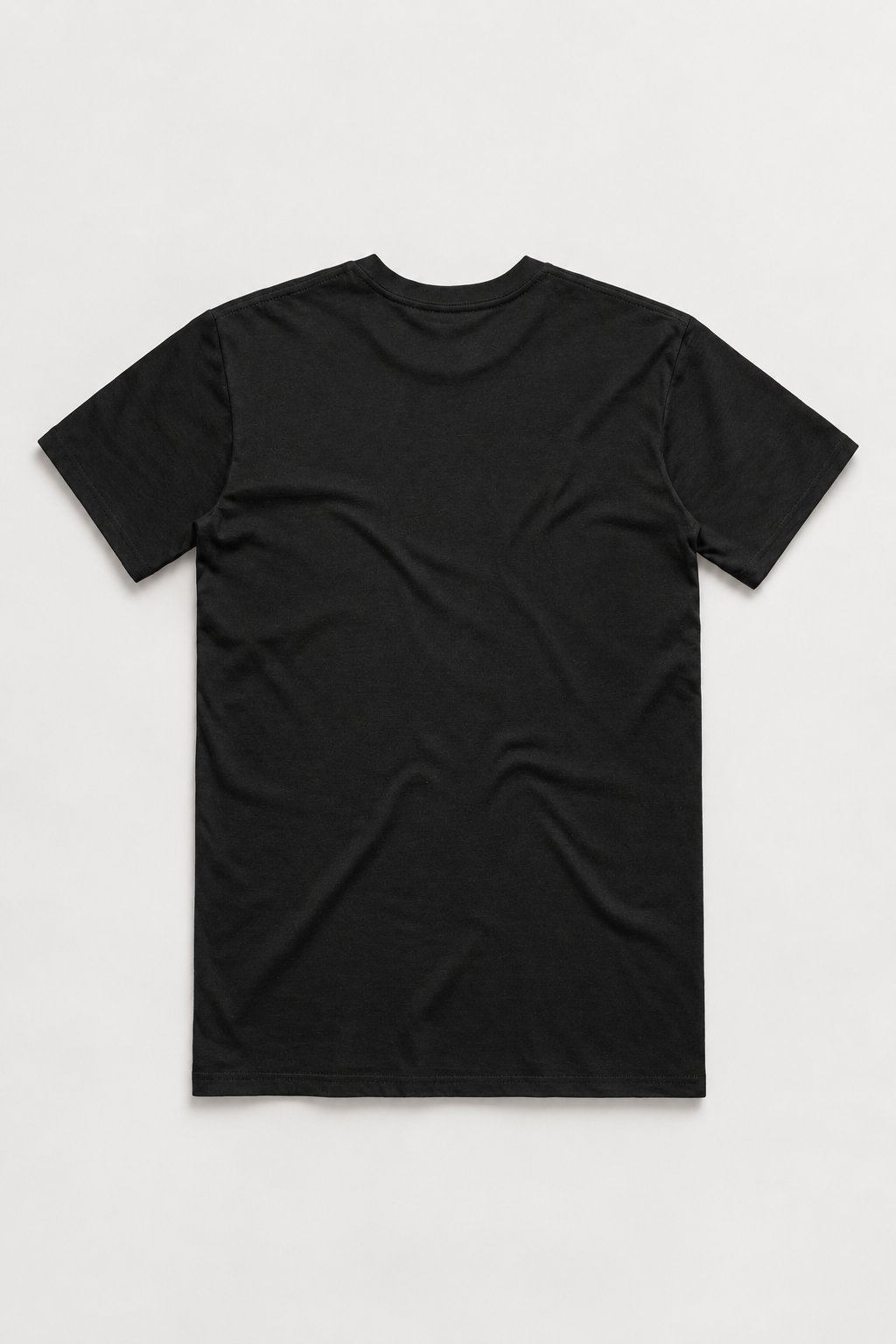 Stacked Premium Graphic Tee, natural flat lay view 2