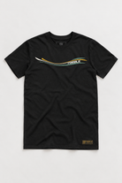 Dazzle Premium Graphic Tee, photographed flat lay view 1