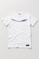 Dazzle Premium Graphic Tee, photographed flat lay view 3