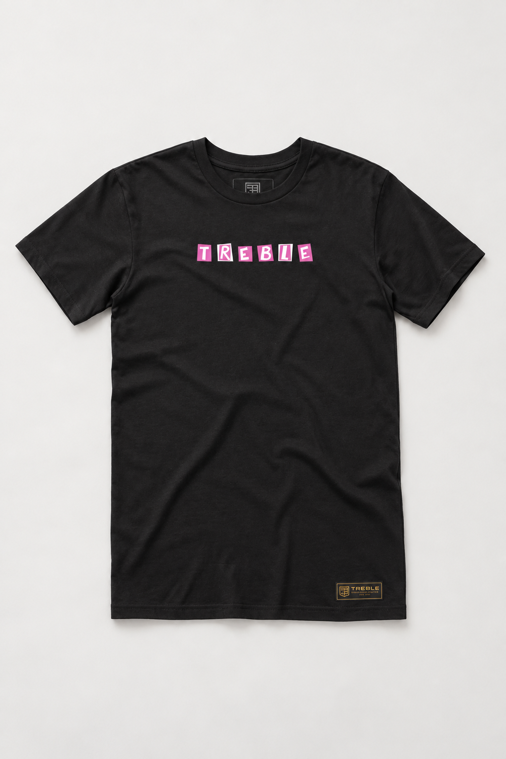 Let The Kids Play Premium Graphic Tee, photographed flat lay view 1