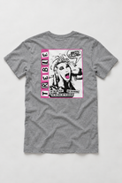 Let The Kids Play Premium Graphic Tee, photographed flat lay view 6