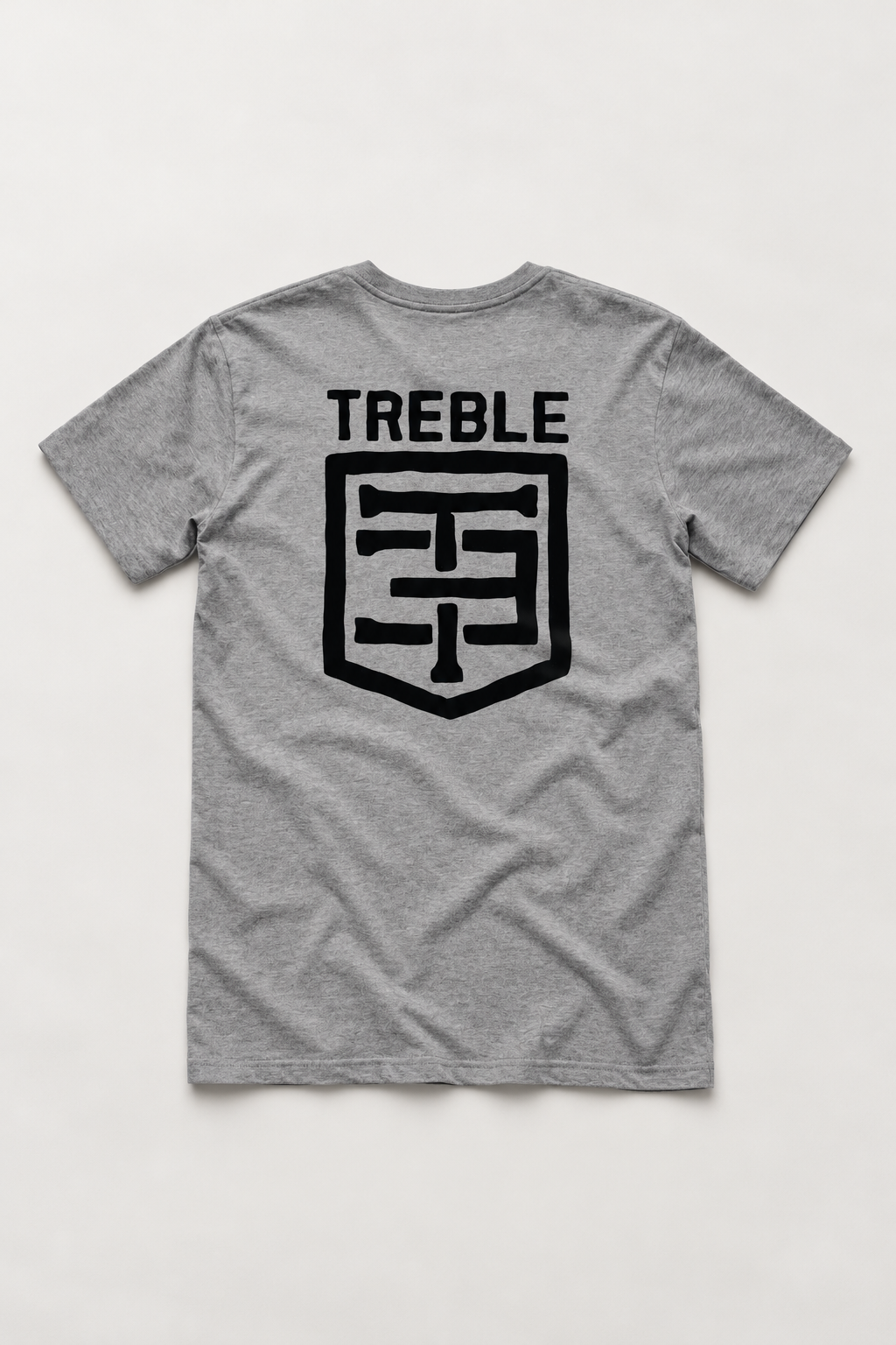 Sketched Premium Graphic Tee, photographed flat lay view 3