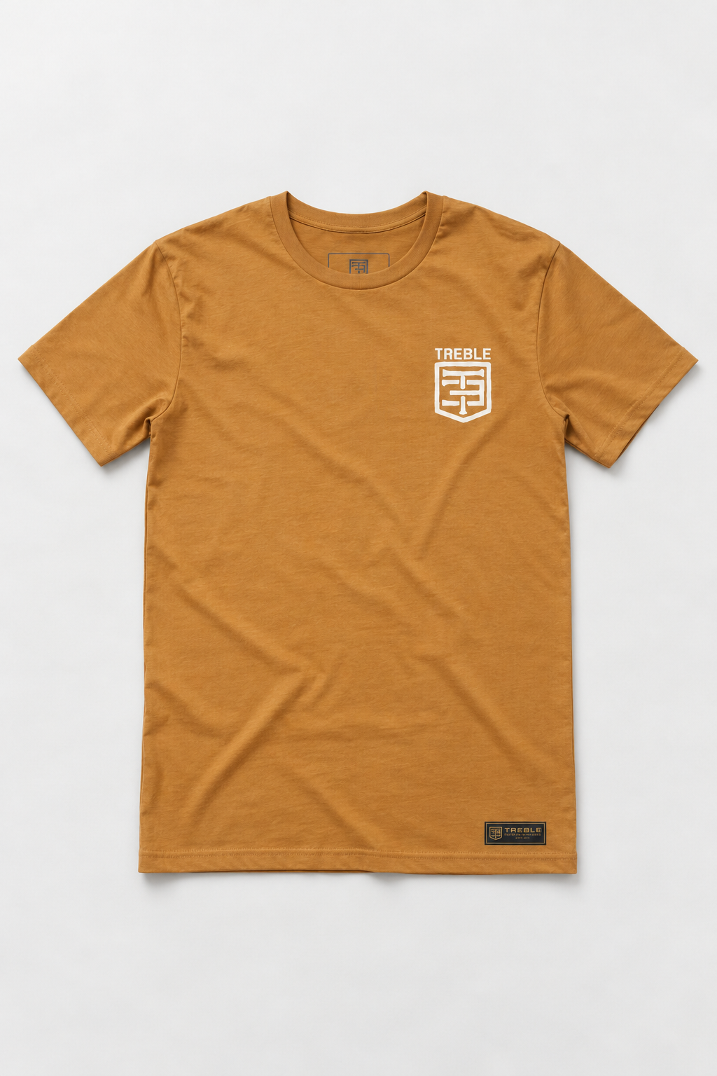 Sketched Premium Graphic Tee, photographed flat lay view 1