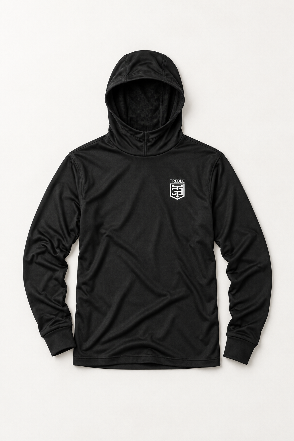 Anton Training Hoodie, photographed flat lay view 3